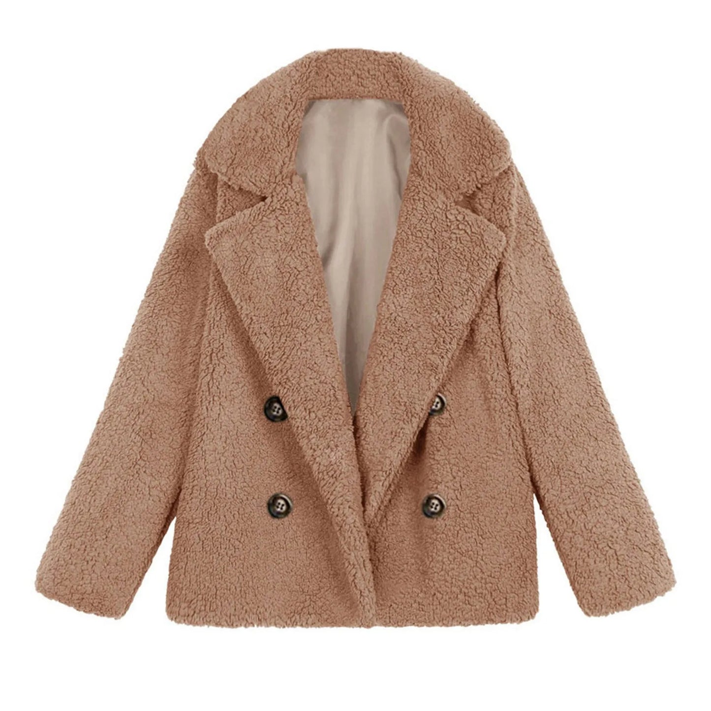 Women'S Casual Jacket Winter Warm Outwear Ladies Coat Overcoat